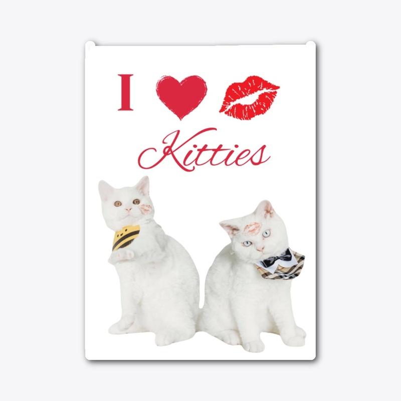 I love kissing kitties